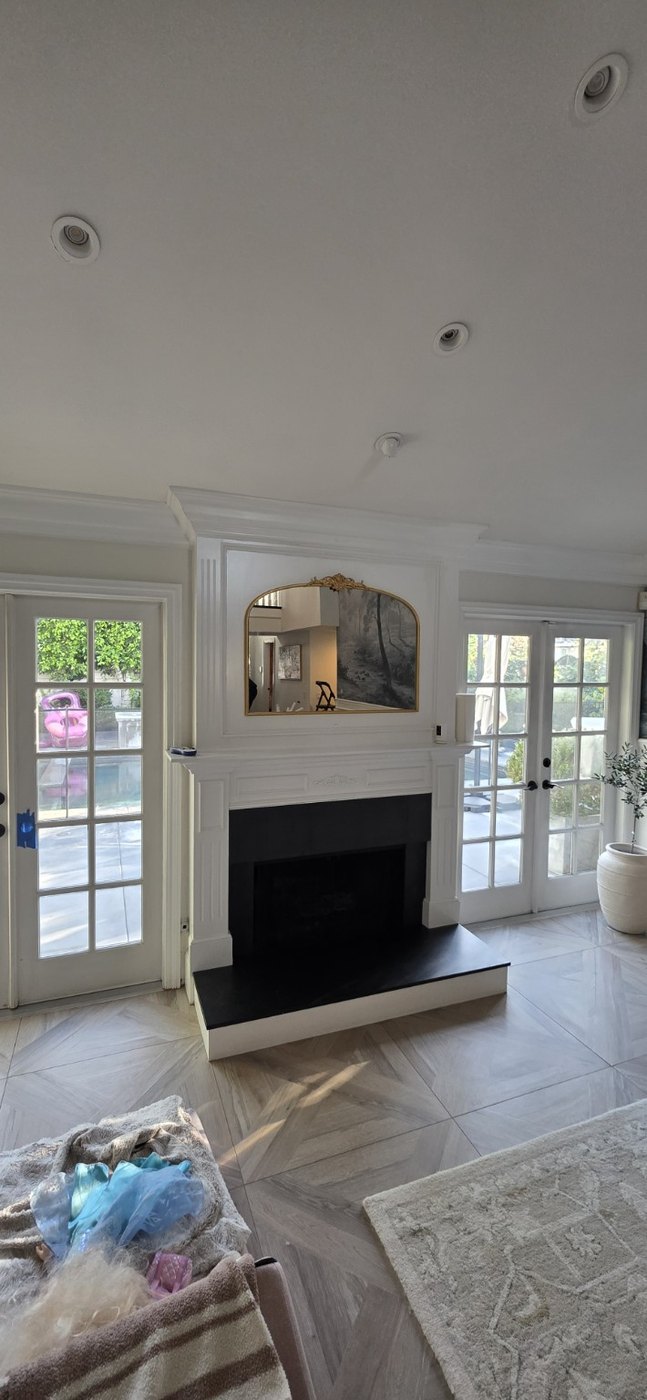 Fireplace & Mirror Installation